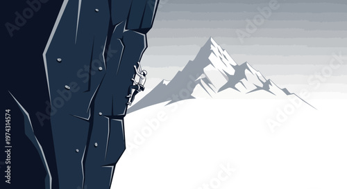 Ascending Majestic Peaks A Solo Climber's Epic Summit Challenge