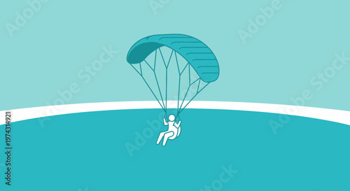 Ascending The Sky In A Minimalist Paragliding Adventure