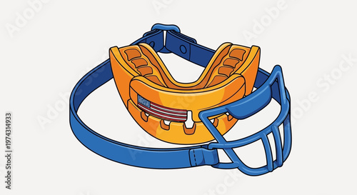 American Spirit Mouthguard And Face Mask Protective Gear