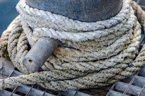 rope on a ship