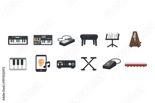 Musical Instrument Icons