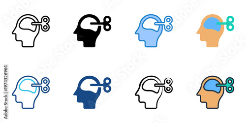 Substance dependence icons set multiple style collection. Editable stroke 
