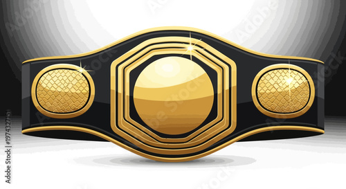 Champion's Golden Championship Belt of Victory
