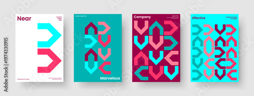 Geometric Business Presentation Layout. Isolated Background Design. Modern Brochure Template. Book Cover. Banner. Flyer. Report. Poster. Advertising. Handbill. Pamphlet. Journal. Leaflet. Magazine