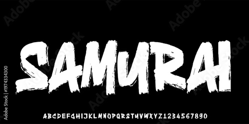 Hand drawn calligraphic vector monoline font. Distress signature letters. Modern script calligraphy type. ABC typography latin signature alphabet.