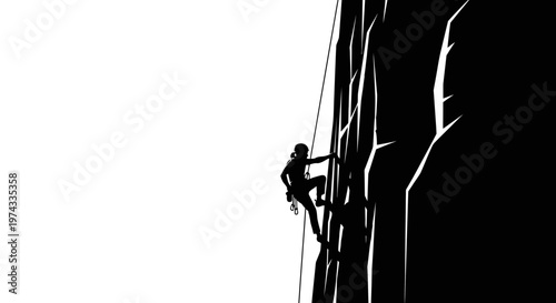 Conquer The Summit Ascending A Vertical Rock Face Solo Adventure