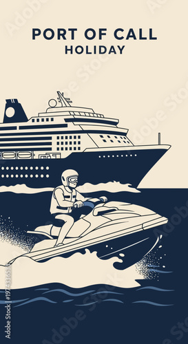 Cruise Ship Excursion Thrill Ride Exciting Aquatic Adventure Await