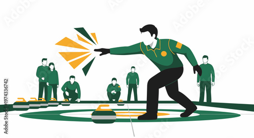 Curling Game Action And Team Strategy Representation