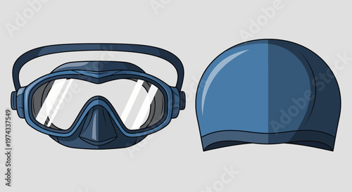 Dive Gear Set For Underwater Exploration And Pool Activities