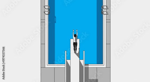 Dive Into Action From The High Board