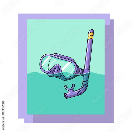 Dive Gear Underwater Exploration Snorkel Mask For Aquatic Adventure