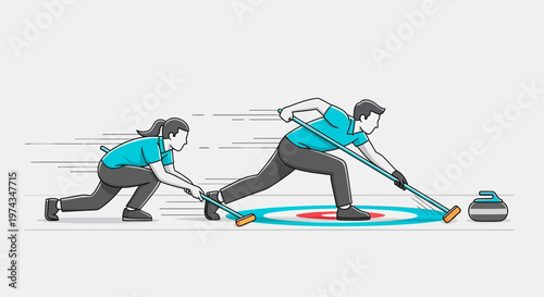 Dynamic Duo Sweeping for Victory on the Ice Arena