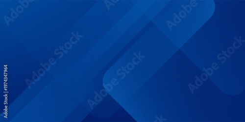 Abstract blue background with glowing geometric lines. Modern blue gradient square shape design. Futuristic technology concept. Suit for brochure, corporate, website, poster, banner, cover modern