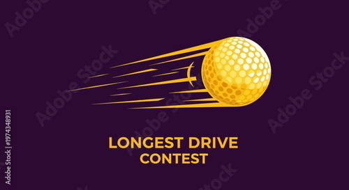 Dynamic Golf Ball Speed Streak Motion Graphics