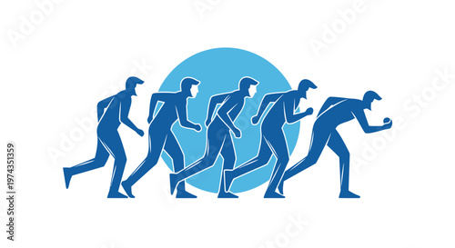 Dynamic Motion Sequence Representing Progress and Momentum