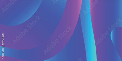 Abstract fluid gradient design with smooth organic curves and flowing shapes, soft transitions and layered color waves