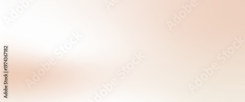 Peach pink and beige gradation. Soft gradient with cream rose gold. Background plain peach colors. Smooth silk subtle with nacre effect. Minimal skin and beige design. Vector golden rose backdrop.