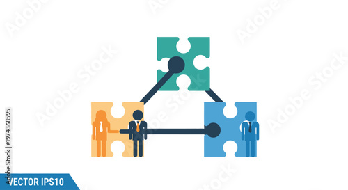 Business partnership and teamwork concept.