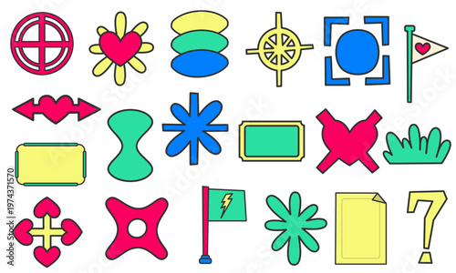 icon pack badges collection bundle