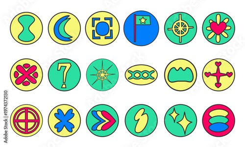 icon pack badges collection bundle