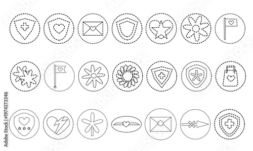 icon pack badges collection bundle