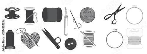  embroidery silhouette sewing clipart sewing machine