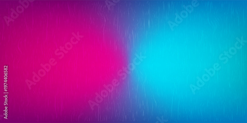 Abstract versus background with neon pink and blue gradient, textured duel concept vector banner backdrop