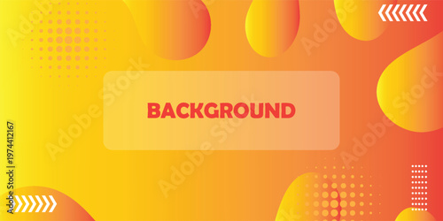 Elegant vibrant gradient swirls in orange and yellow hues, smooth curves flow with dynamic motion across the frame, smooth refined curves with soft lighting, creative background