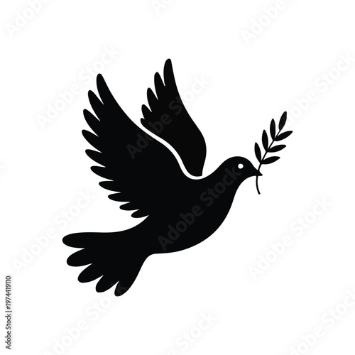 dove of peace image illustration