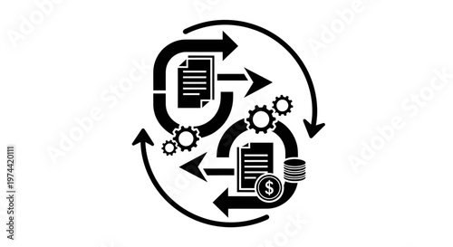 Business process cycle management workflow.