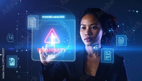 Third-party risk digital interface