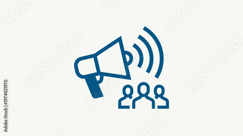 Announcing a Message to a Group of People