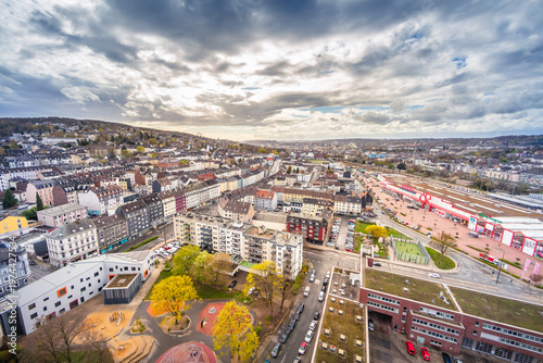 Blick vom Gasometer auf Wuppertal