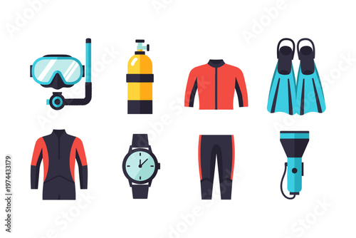 Scuba Diving Gear Collection