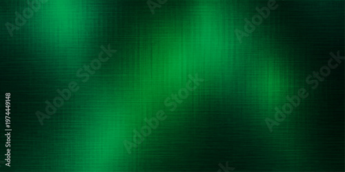 Abstract luminous green gradient background with a sleek metallic texture. A mesmerizing digital artwork of emerald and olive tones.