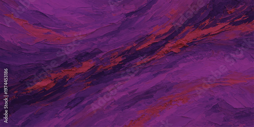 Abstract dynamic swirls of crimson and violet hues create an ethereal, textured background, lending a sense of artistic flair and imaginative depth.