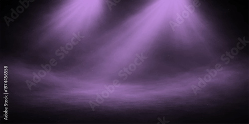 Abstract a stunning abstract showcasing a dramatic display of soft lighting, the beams of which are diffused through a smoky haze, creating an atmospheric and artistic visual effect. 