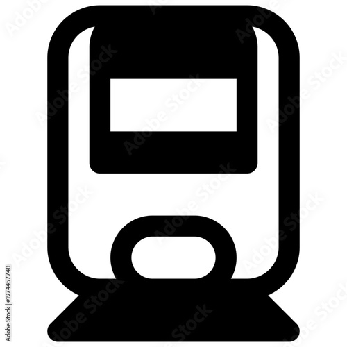 AVE. Outlined stroke vector icon with black-filled details.