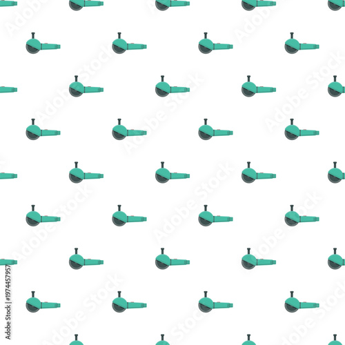 Angle grinder power tools creating a repeating background pattern on a white space