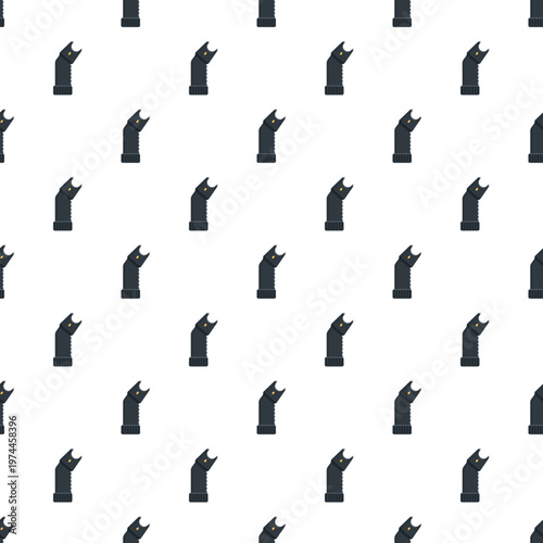 Stun guns generating a repeating pattern on a white background, symbolizing self defense and security