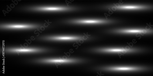 Colorful light trails, long time exposure motion blur effect. Red and blue glowing neon lights lines. Red blue special effect, speed police line. Magic of moving fast lines. Vector Illustration