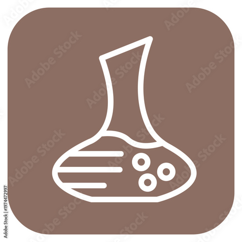 Decanter Icon Style