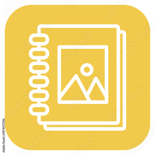 Photo Album Icon Style