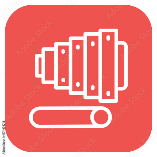 Xylophone Icon Style