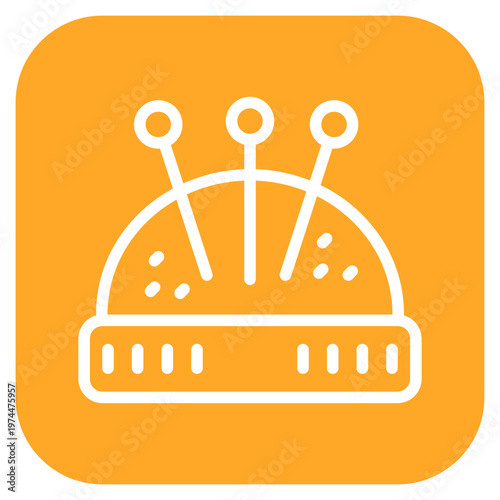 Pin Cushion Icon Style