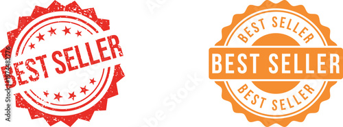 Best seller icon set vector design premium badge label sticker emblem tag symbol shopping e-commerce marketing sale product award sign bestseller mark collection group isolated.