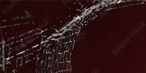 Spider web. Cobweb on Red background. Vector illustration