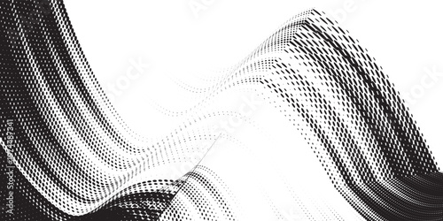 black and white brush wrap car sticker pattern abstract banner sporty lines black and white color combination grunge brush pattern motorsport racing vector Illustration design.
