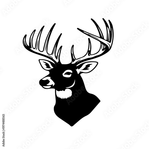 deer head silhouette