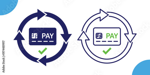 Secure digital payment finance icon illustrating online transactions financial security and modern payment systems